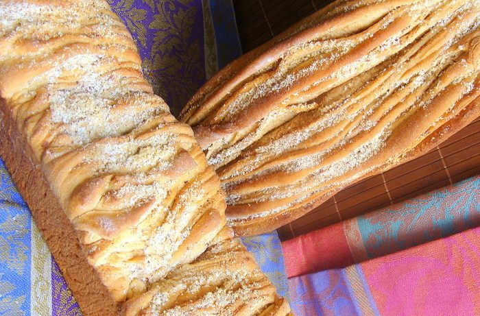 Молочный хлеб из цельнозерновой муки