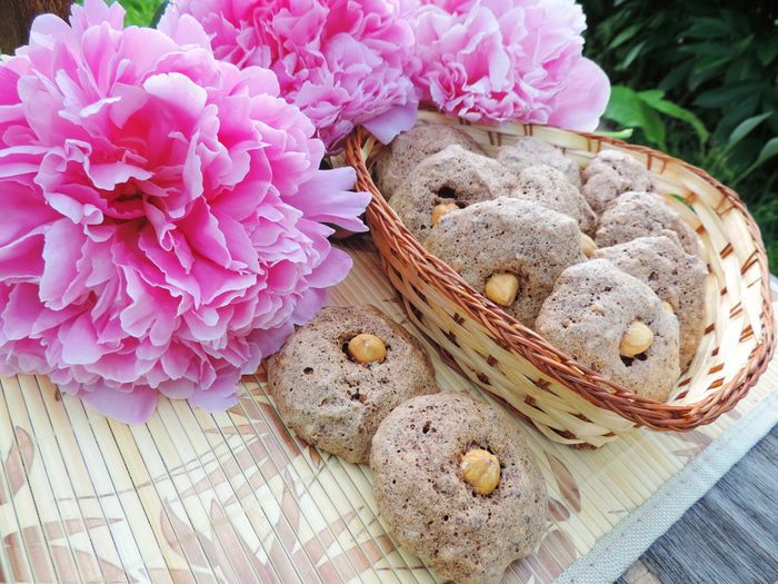 Шоколадно-ореховое печенье (без муки)