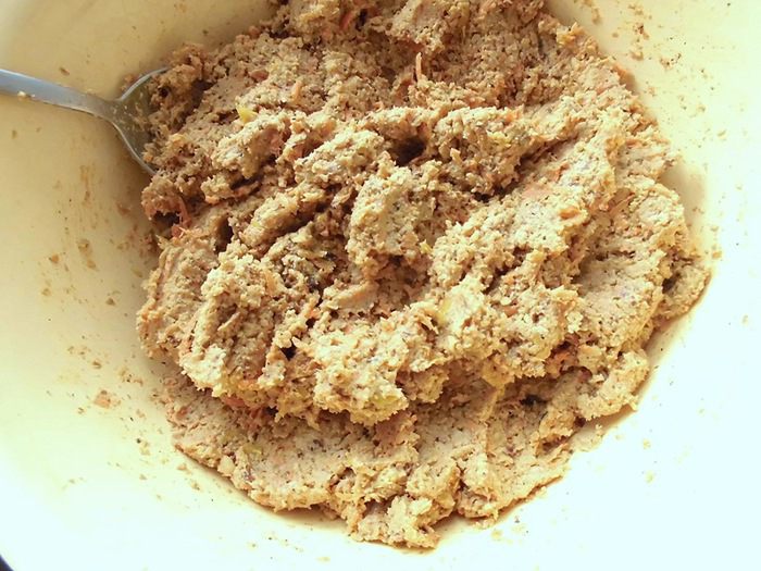 Морковно-яблочный пирог с кокосом