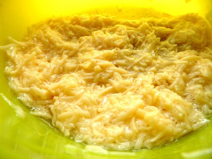 Крем-десерт с черникой