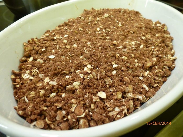 Сливовый крамбл