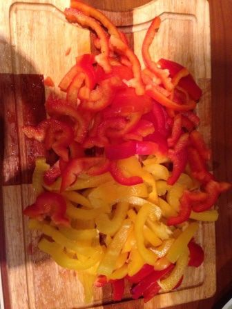 Нежное мясо с овощами