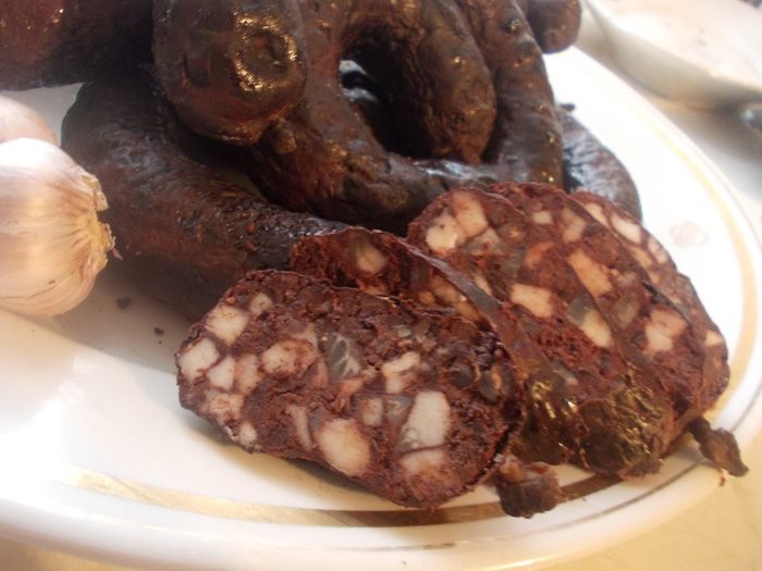 Гречнево-кровяная колбаса