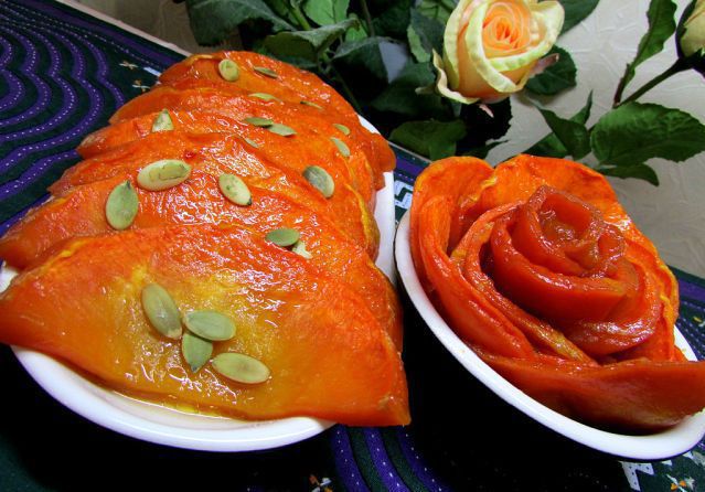 Карамелизированная тыква