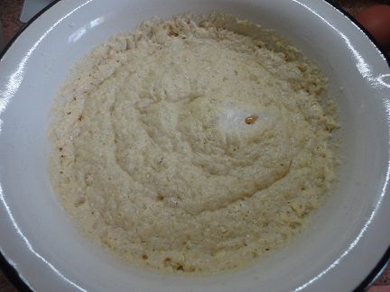 Обсыпной пирог с ревенем