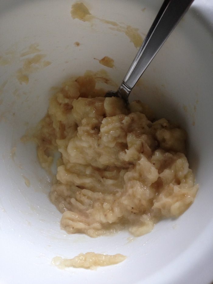 Банановые оладьи на ржаной муке