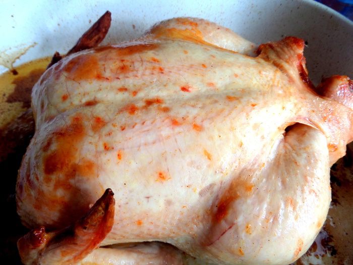 Курица с морковью и картофелем