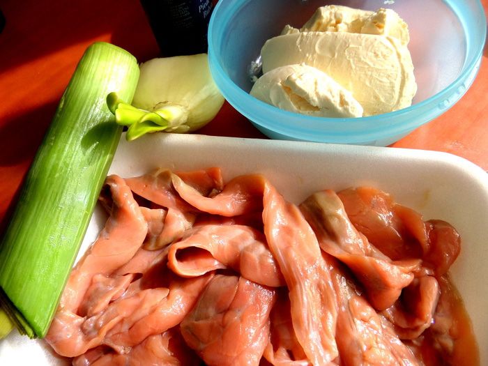 Французские блинчики (crepes) с красной рыбкой 