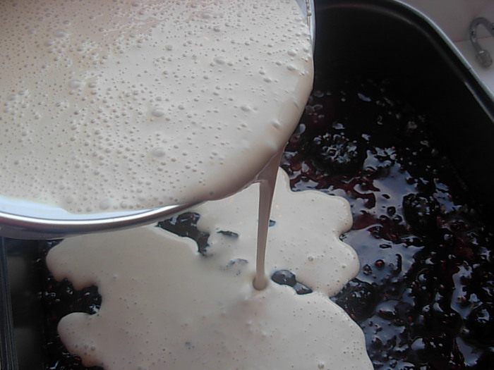 Нежный ягодный торт