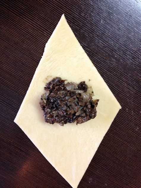 Грибной суп с ушками