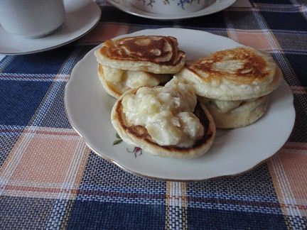 Cконы с бананами (Banana drop scones)