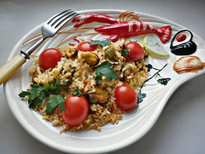 Плов с мидиями &amp;quot;Средиземноморский круиз&amp;quot;