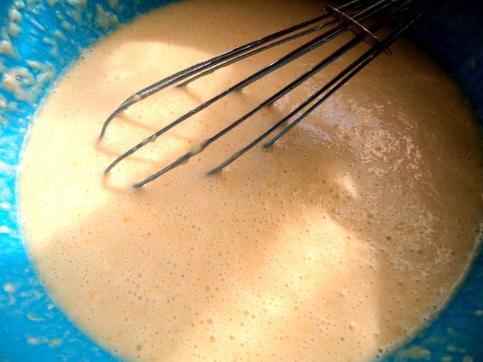 Французские блинчики (crepes) с красной рыбкой 