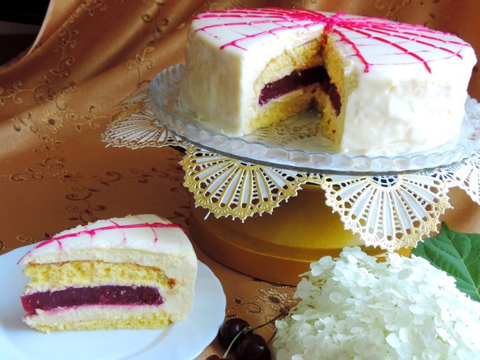 Торт &amp;quot;Рубиновая жемчужина&amp;quot;