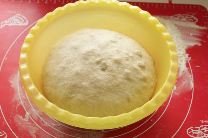 Хлеб из смешанной муки на йогурте 