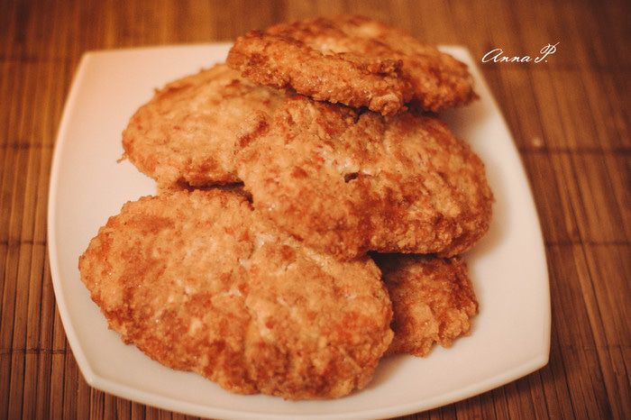 Котлетки из крабовых палочек с сыром