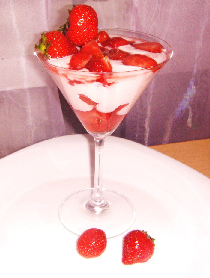 Десерт &amp;quot;Клубника Романов&amp;quot;