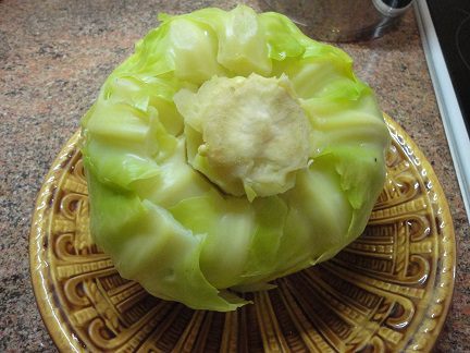 Голубцы с рисом и грибами