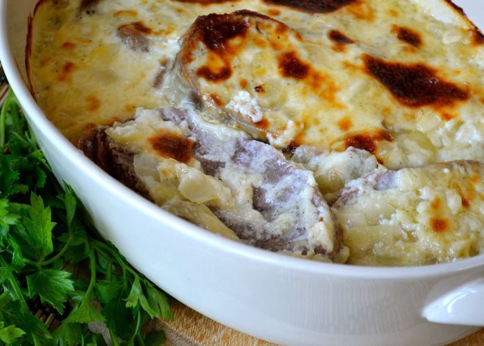 Мясо под сырным соусом &amp;quot;Нежнее нежного&amp;quot;