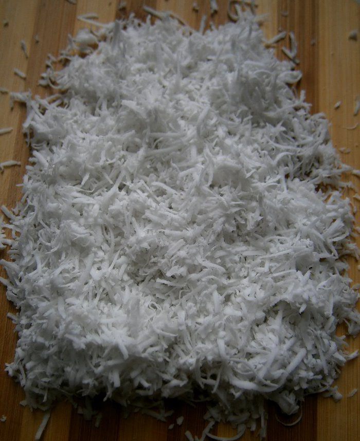 Кокосовый смузи с  овсяными хлопьями