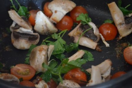 Куриная отбивная с медовым маслом