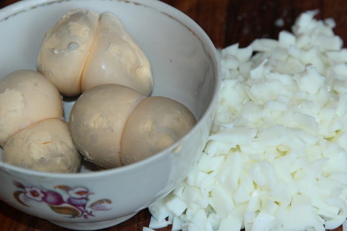 Каннеллони под сливочно-яичным соусом