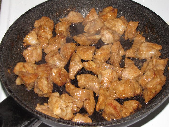 Салат со свининой &amp;quot;Терияки&amp;quot;