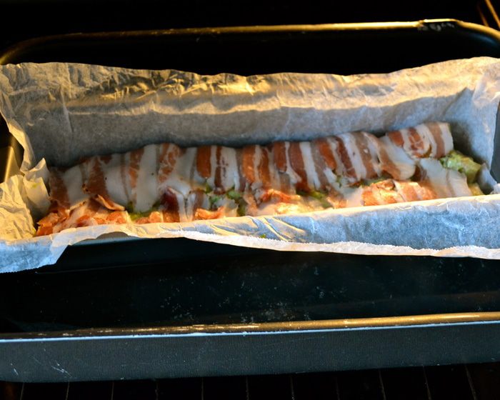 Террин из курицы с песто