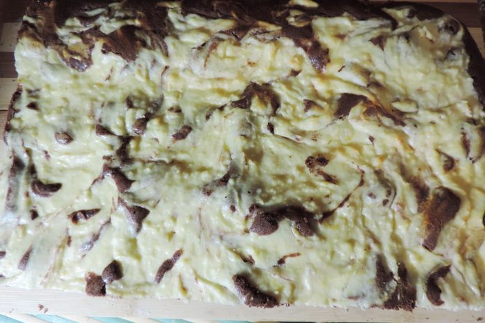 Шоколадный пирог с творогом &amp;quot;Мраморный&amp;quot;