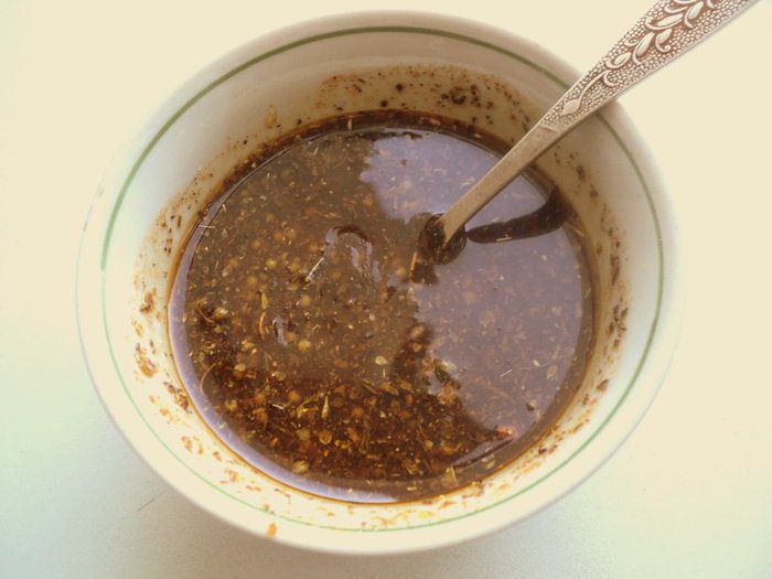 Запеченный свиной окорок