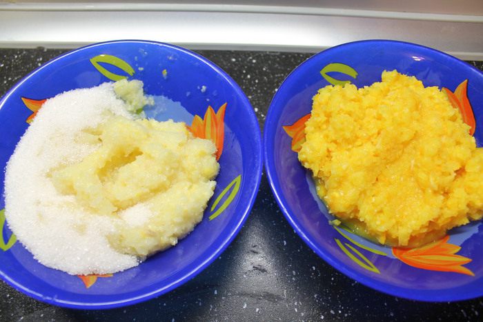 Лимонно-апельсиновый пирог