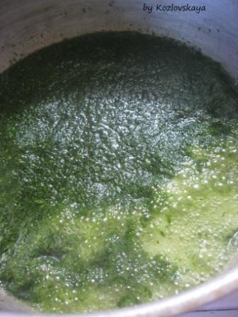 Мятный сироп