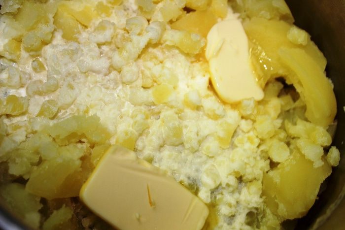 Запеканка с двойным мясом