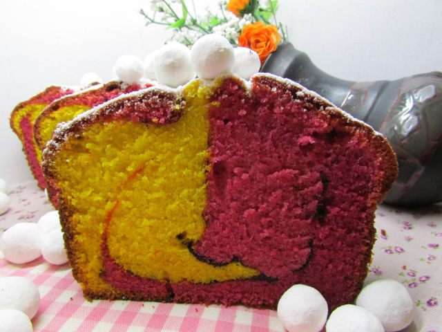 Малазийский красочный кекс