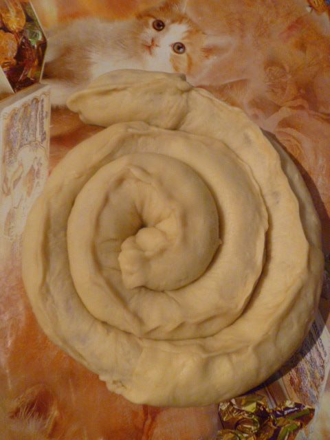 Праздничная колбаса в тесте