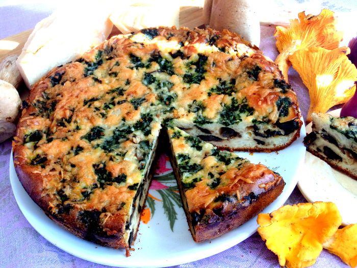 Пирог &amp;quot;Грибная поляна&amp;quot;