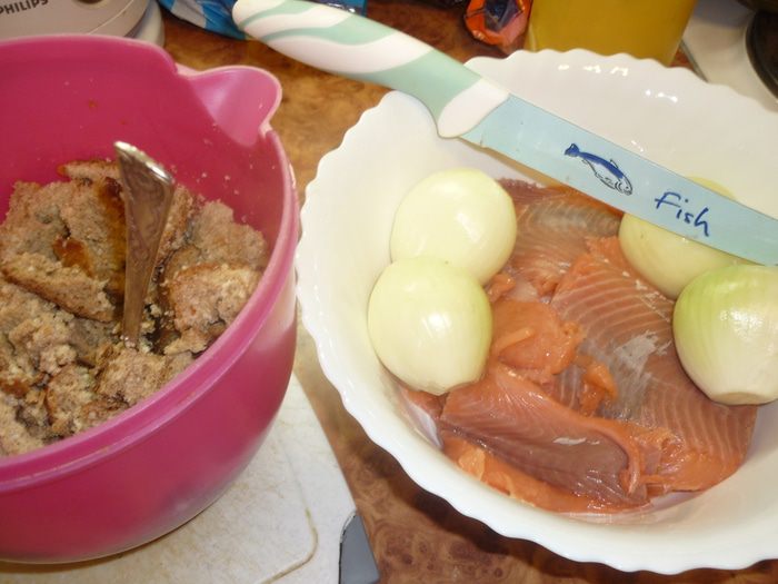 Котлеты из красной рыбы с тимьяном