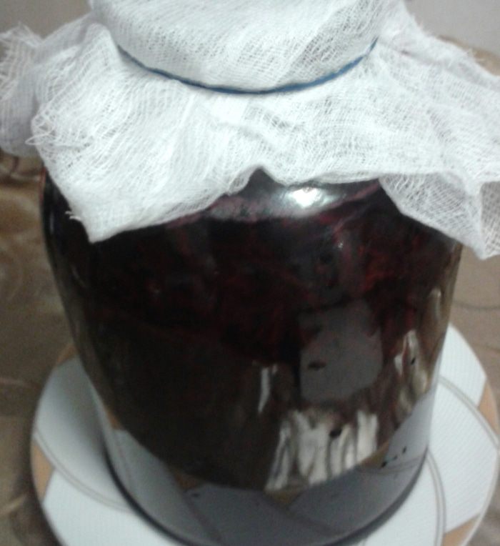 Холодный суп на свекольном квасе