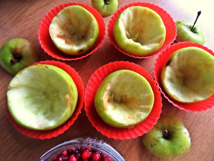 Фаршированные пряные яблочки