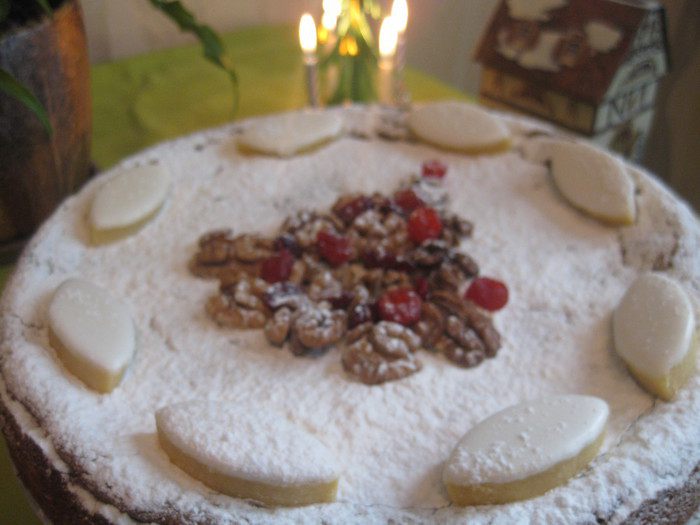 Тарт с грецким орехом