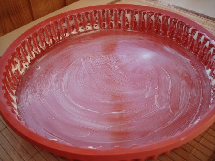 Яблочный пирог из творожного теста.