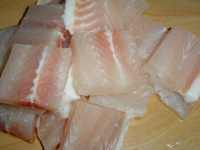 Треска в пармезане 