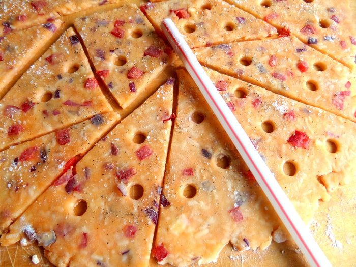 Французские крекеры с моими добавками