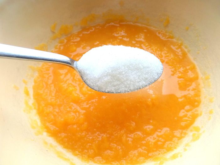 Тыквенно-творожные оладушки