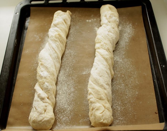 Французский крученый багет