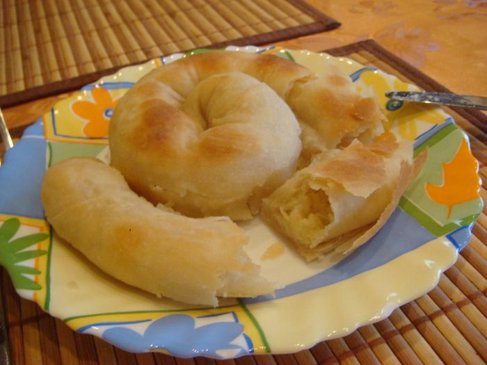 Пирог &amp;quot;Кыстыбый&amp;quot; из тесто фило 