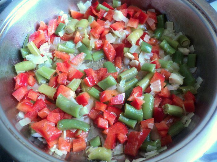 Террин с овощами