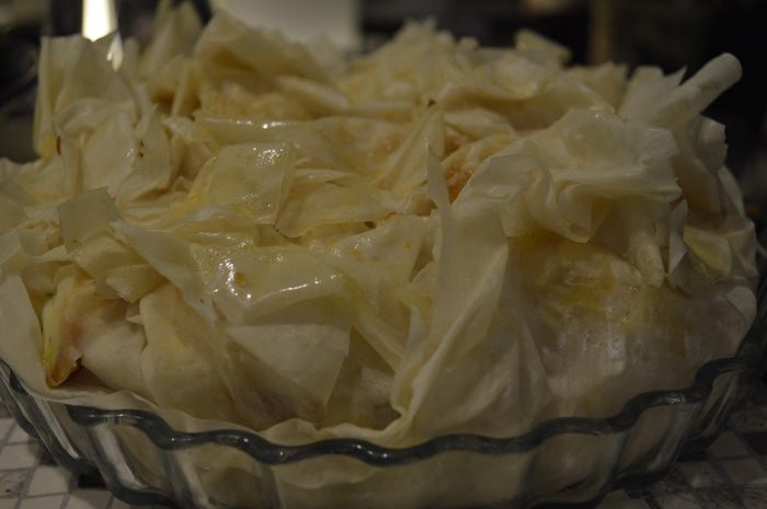 Французский яблочный крустад 