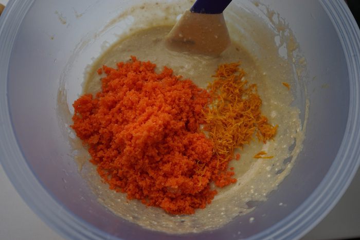 Морковно-апельсиновые кексы