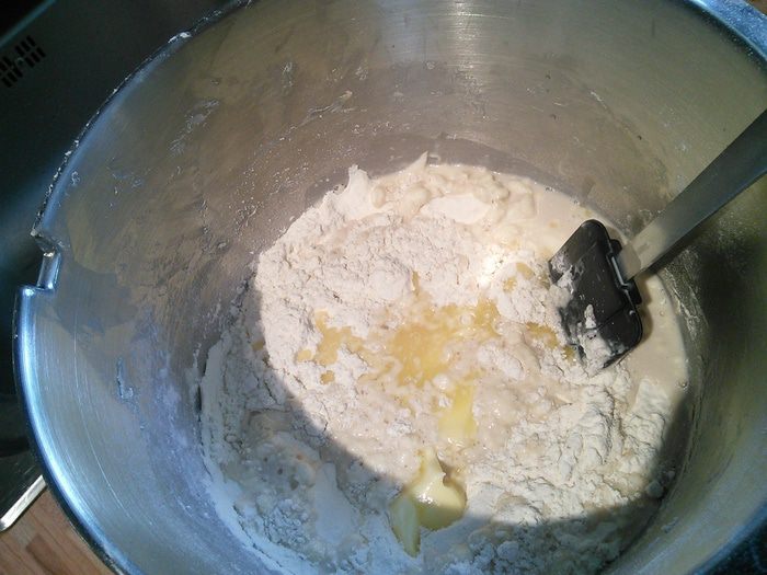 Улитки с шоколадным кремом-пудингом